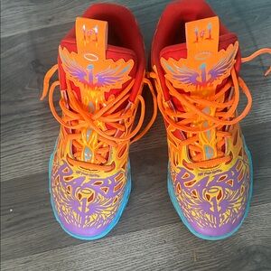 Puma Red and Orange Sneakers